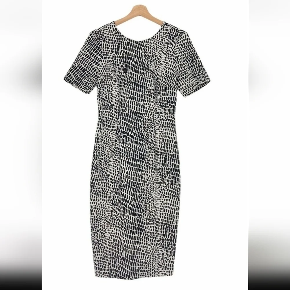 Trina by Trina Turk Black and White Dress - Picture 4 of 6